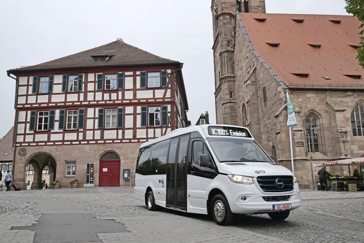 Altas Cityline Tourline EV Elektrobus Mercedes Sprinter 2021