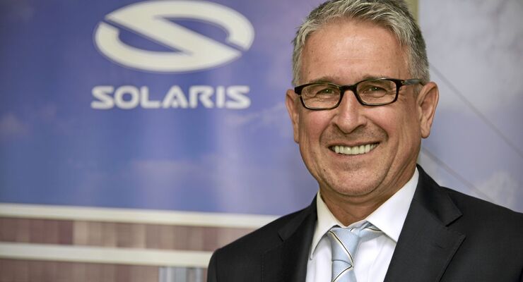 Andreas Strecker, CEO des polnischen Bus- und Straßenbahnherstellers Solaris