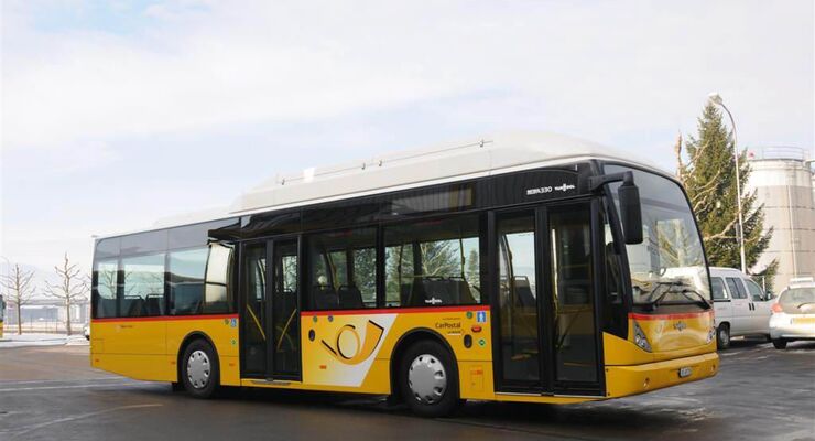 CNG-Bus von Van Hool für Delémont