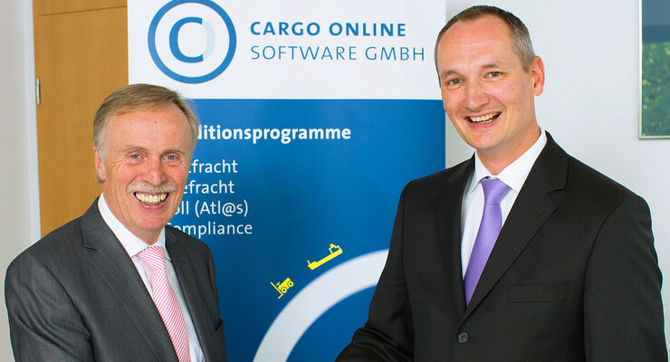 Cargo Online und DBH Logistics IT, Peter Baumer, Marco Molitor