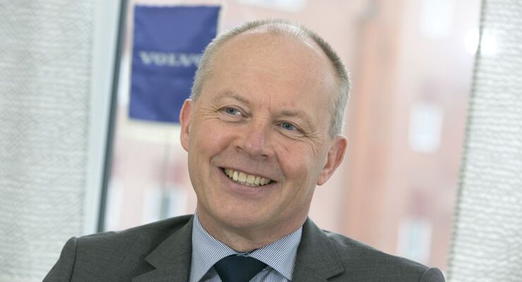 Claes Nilsson, Präsident Volvo Trucks im Gespräch