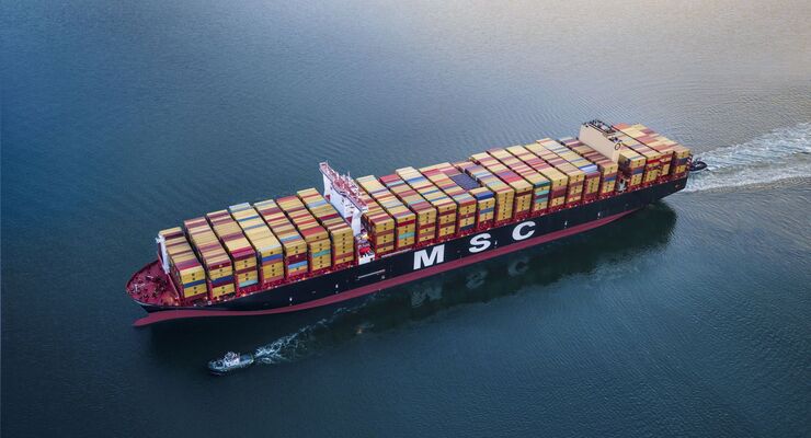 Containerschiff MSC