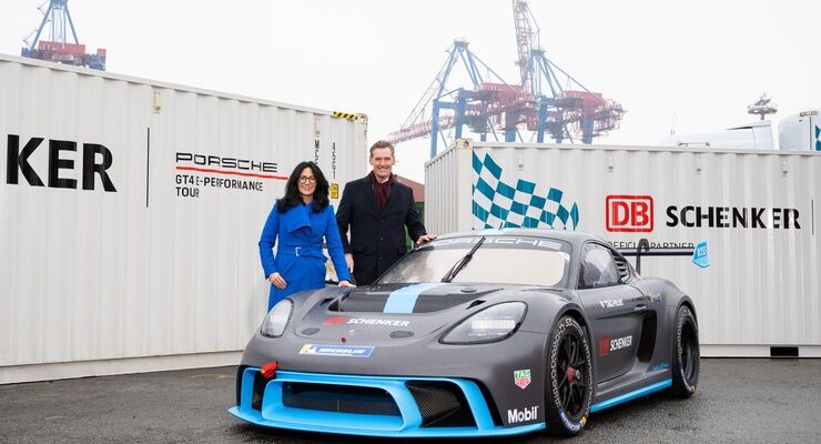 DB Schenker unterstützt Porsche GT4 e-Performance Tour
