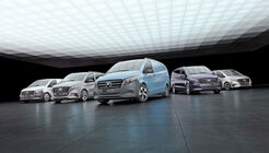 Die neuen Midsize Vans Vito und eVito von Mercedes-Benz – Exterieur 

The new midsize Vans Vito and eVito by Mercedes-Benz - Exterior
