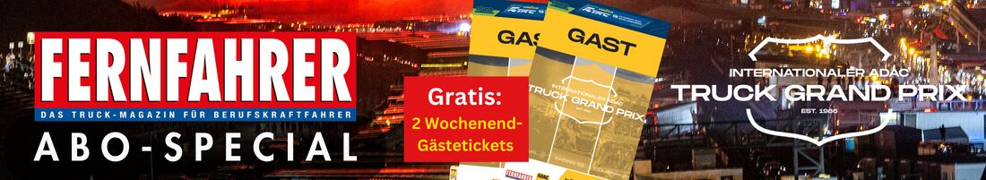 FERNFAHRER Jubiläumsabo-Angebot 40 Jahre FERNFAHRER