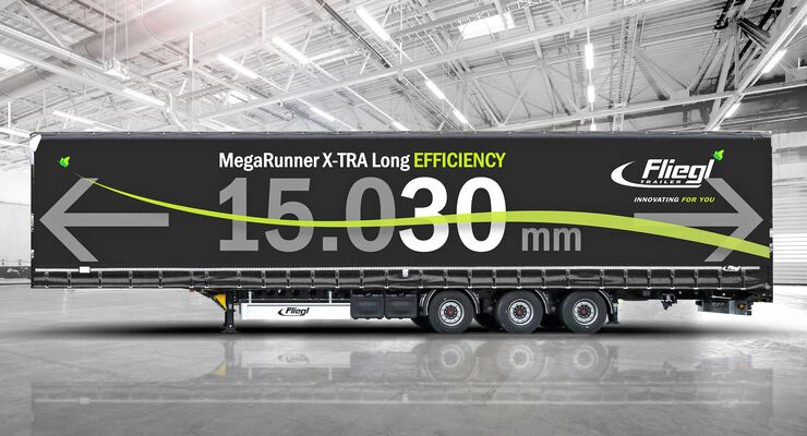 Fliegl Trailer Mega Runner X-TRA Long Efficiency