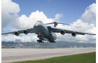 Flugzeug, USA, us air force, galaxy, c-5, transportmaschine, fracht