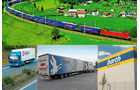 Grüne Logistik, Speditionen ,Paneuropa, Rösch, Barth, Hellmann, Cargoline