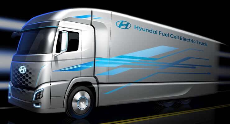 Hyundai Brennstoffzellen-Lkw