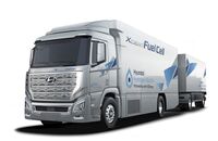 Hyundai H2 Xcient Brennstoffzellen-Lkw Wasserstoff-Lkw Brennstoffzelle Wasserstoff