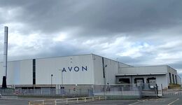 Logistikzentrum von Arvato in Corby, Großbritannien.