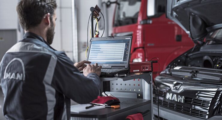 MAN Truck & Bus setzt künftig auf die Solera-Plattform "Digital Garage", um die Vernetzung im After-Sales-Bereich weiter voranzutreibenMAN Truck & Bus setzt künftig auf die Solera-Plattform "Digital Garage", um die Vernetzung im After-Sales-Bereich weiter voranzutreiben