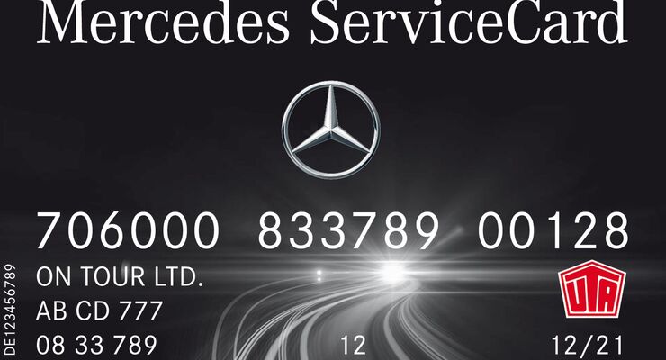 Mercedes Servicecard Tankkarte