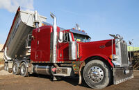 Peterbilt 379, Baustelle