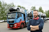 Profi im Profil FF 7/2018: Stephan Scholz von Mosolf, Autotransporter.