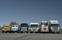 Scania historischer Vergleich der Generationen damals heute Geschichte