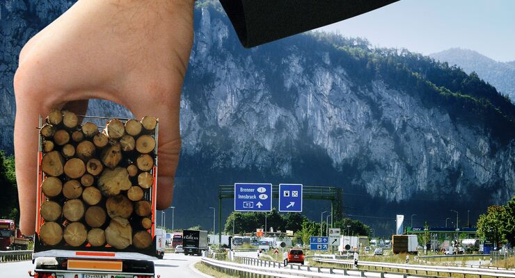 Sektorales Fahrverbot am Brenner in Tirol