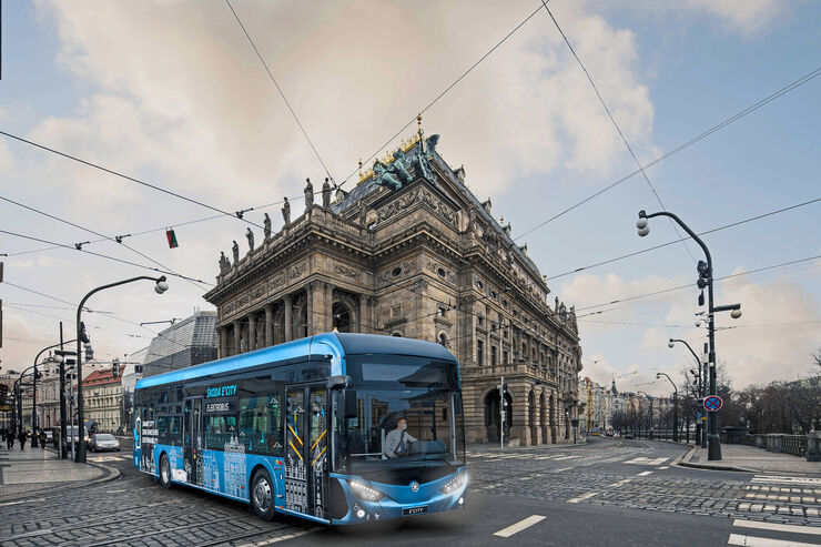 Skoda Transportation E-City Elektrobus Stadtbus 2022