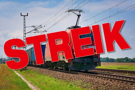 Streik, DB Cargo, GDL, Deutsche Bahn, DB