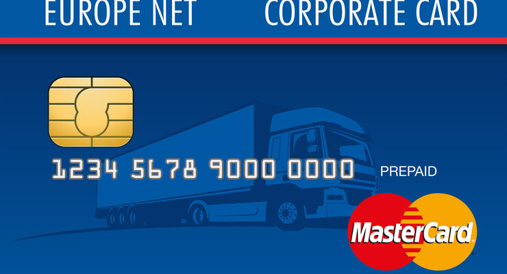 The Europe Net Service Card.