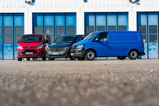 Vw T6 Mercedes Benz Vito Ford Transit Custom Aller Guten Dinge Sind Drei Eurotransport