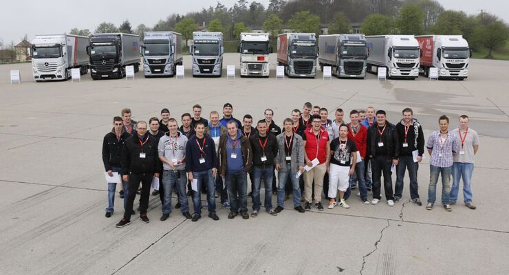 Young Professionals Truck Award 2013, Münsingen